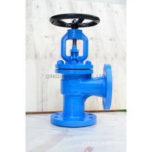 DIN Cast Iron Angle Globe Valve Manufacturer